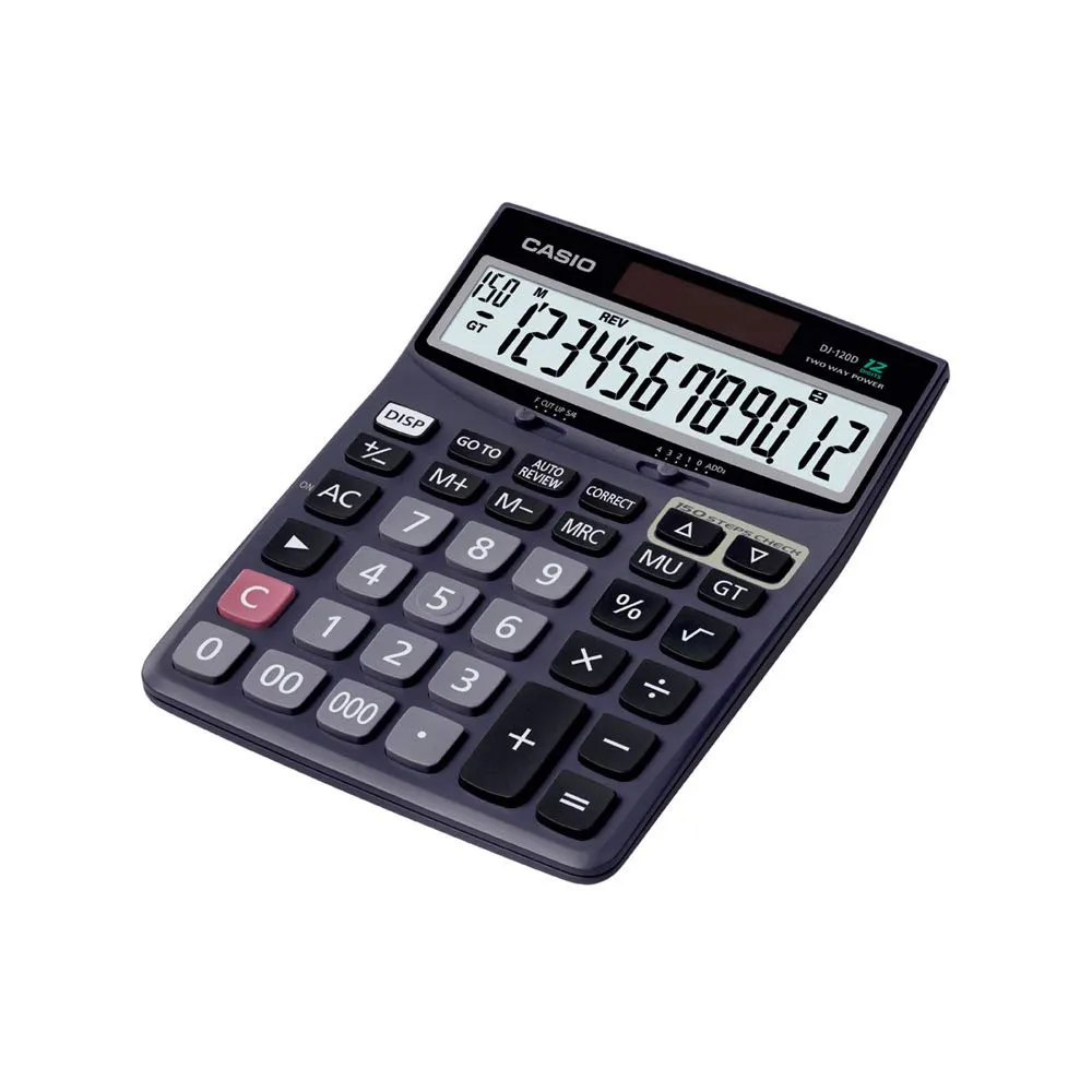 Casio DJ 120D Calculator view 3